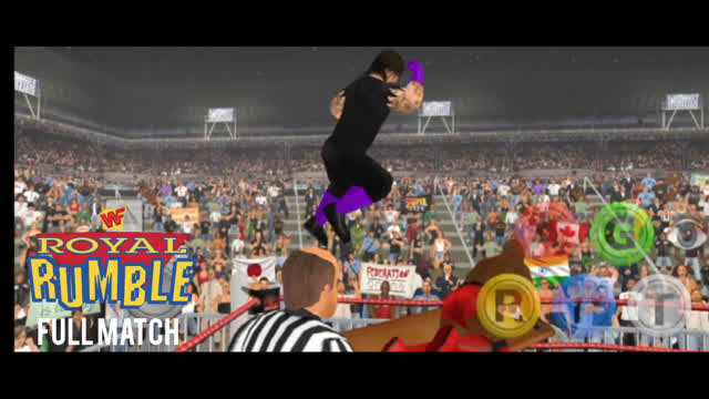 Ahmed Johnson vs Undertaker-Royal Rumble-Wrestling Empire