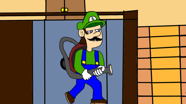 LUIGI'S MANSION SPEEDPAINT