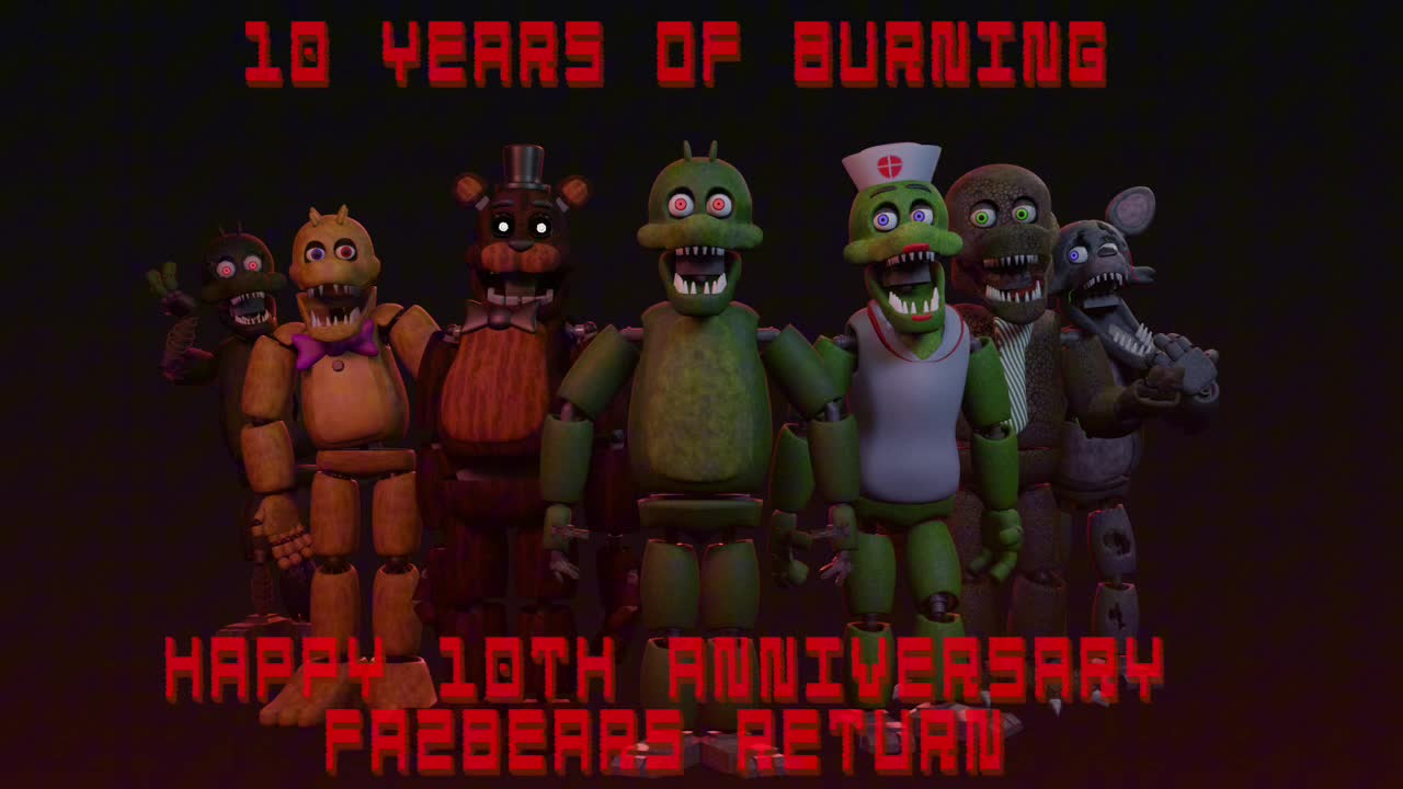 10 years of Fazbear’s return