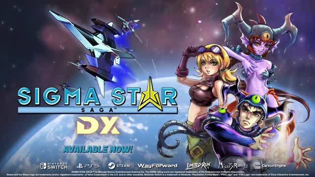 Sigma Star Saga DX (Nintendo Switch and Playstation 5) AVAILABLE NOW! Trailer