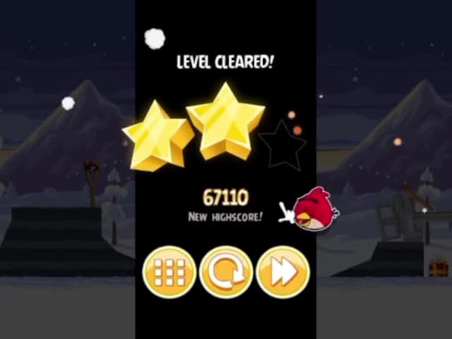 angry birds seasons - wreck the halls (completo)