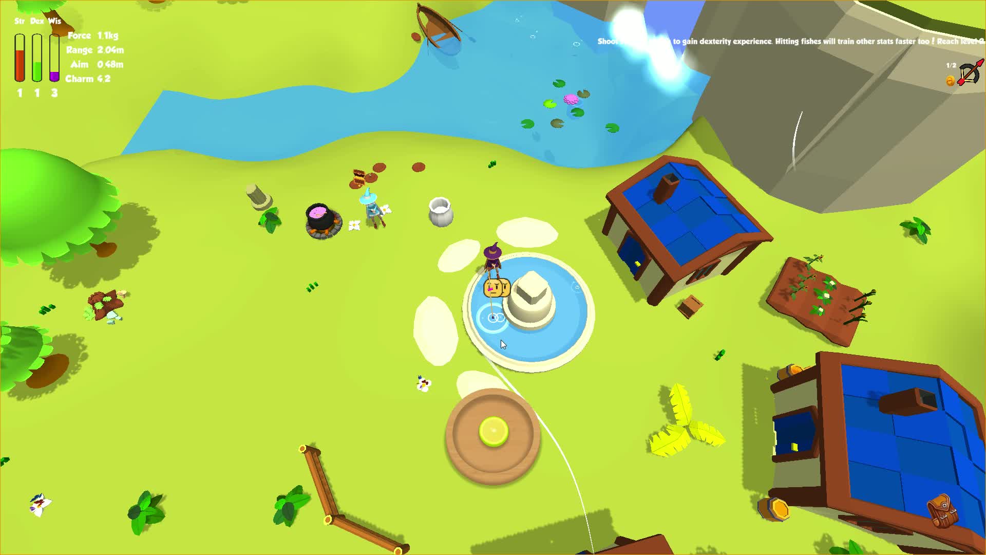 Fishing Witch - Teniendo dificultades con lo más fácil posible...