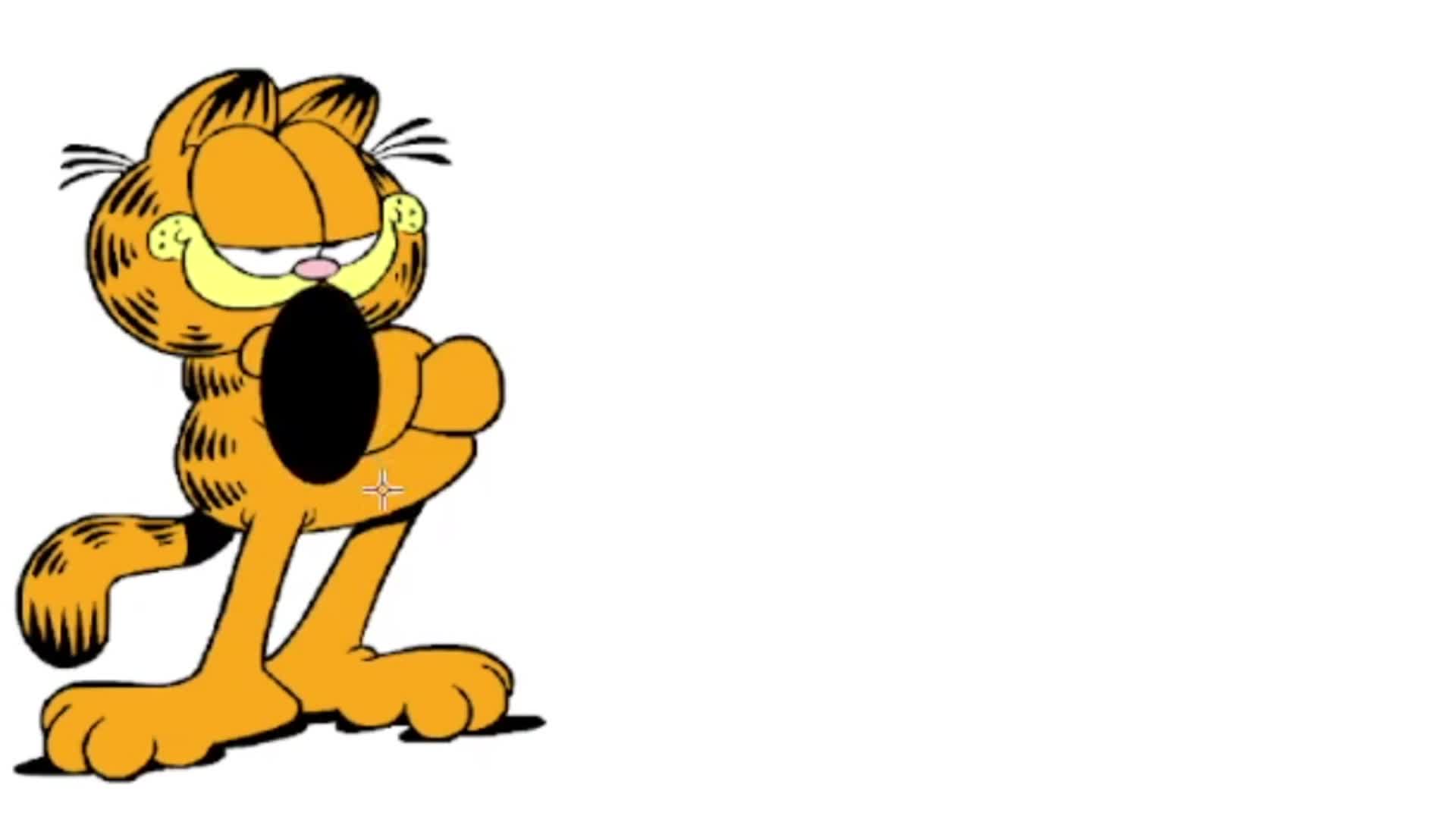 garfield sings who let the dogs out
