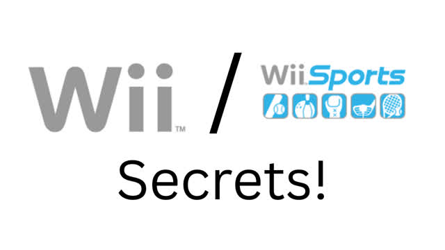 Wii/Wii Sports Secrets