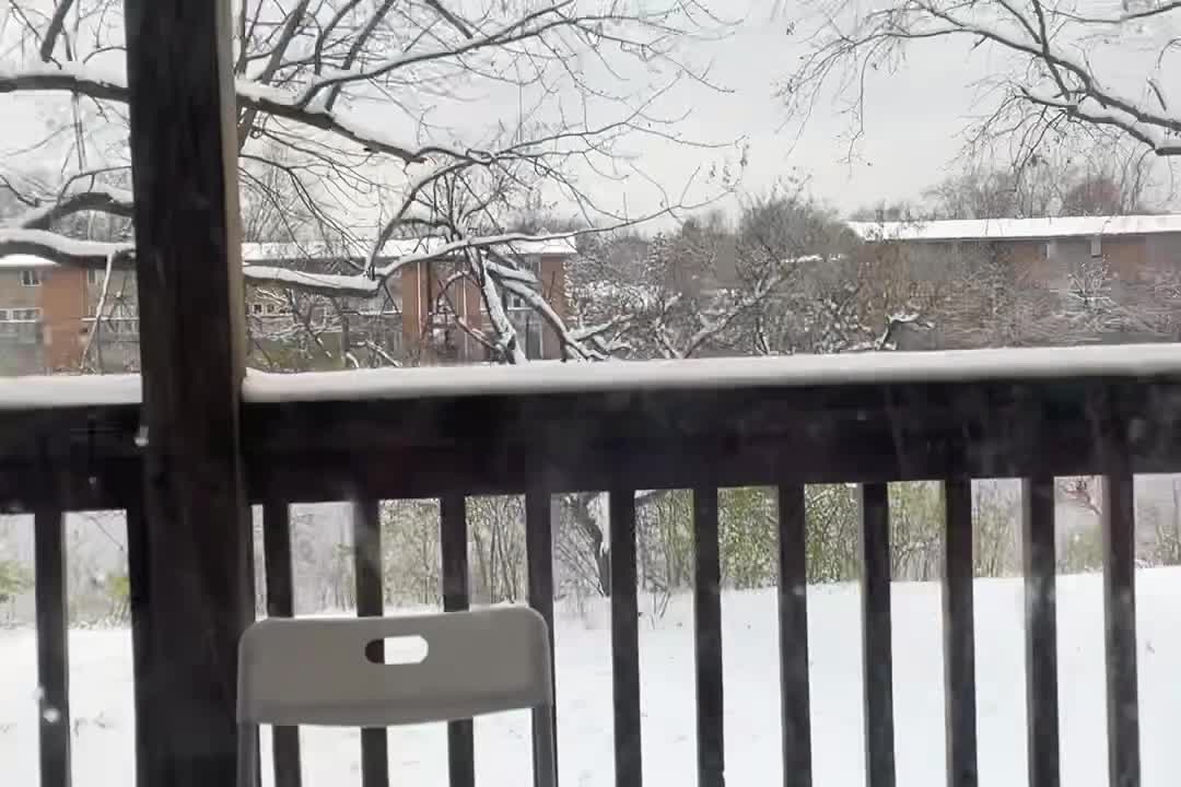 originalv second day of snow