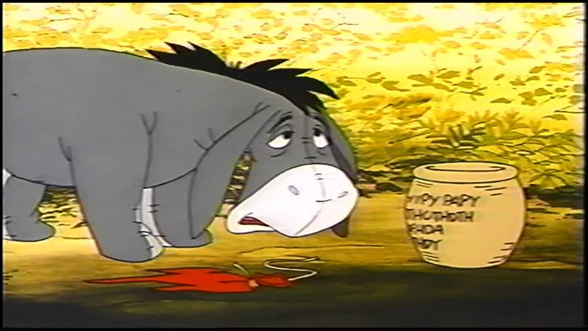 Winnie The Pooh And A Day For Eeyore (1983) 1987 VHS