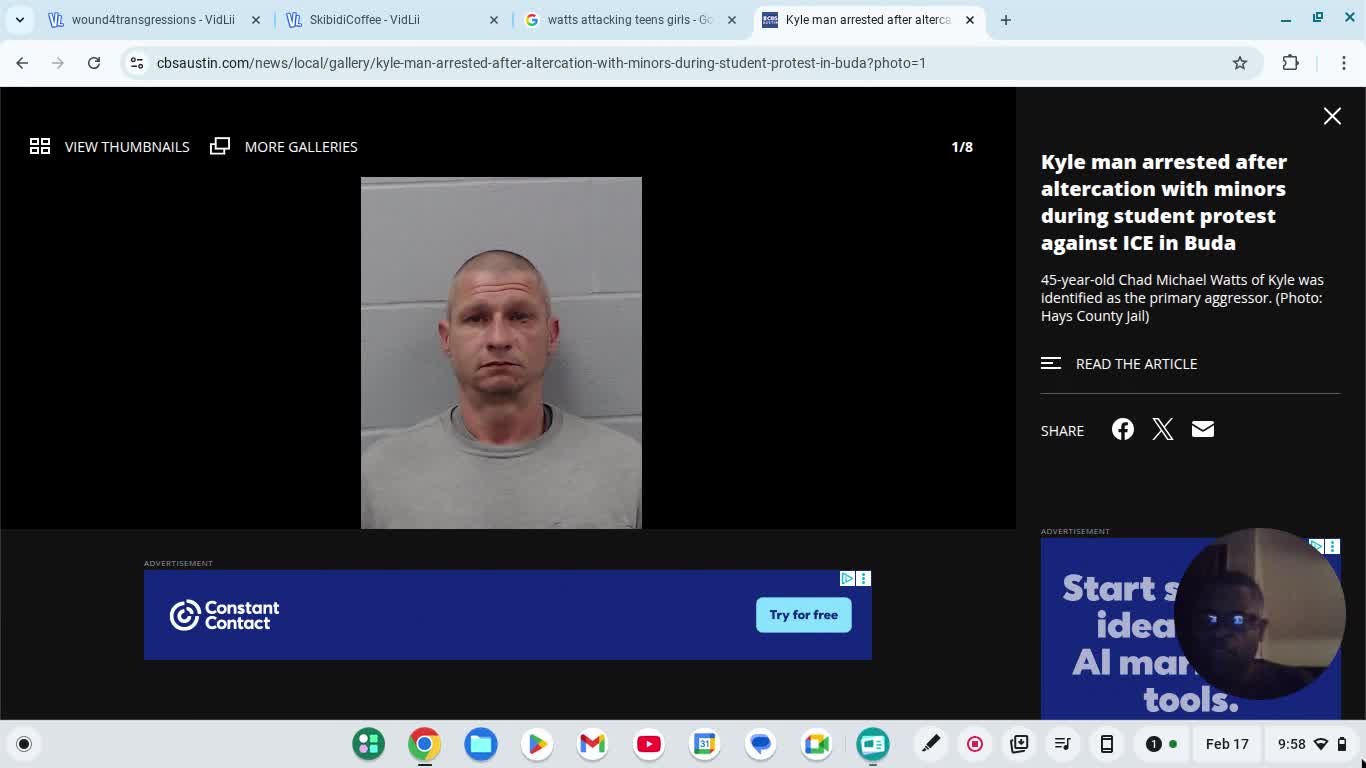 Chad Watts Attacking On Teen Girls (My Thoughts)