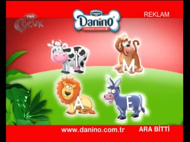 TRT Çocuk - Danino Reklamı - Ocak 2011