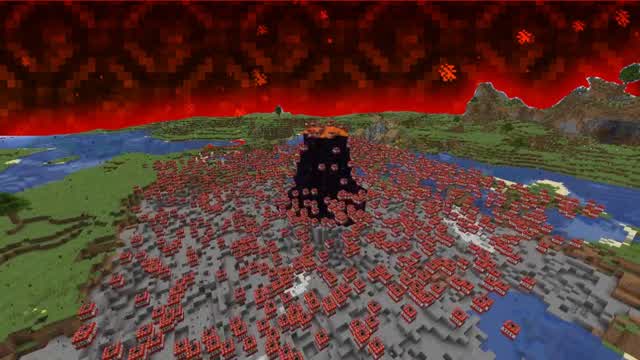 Minecraft - TNT Volcano!