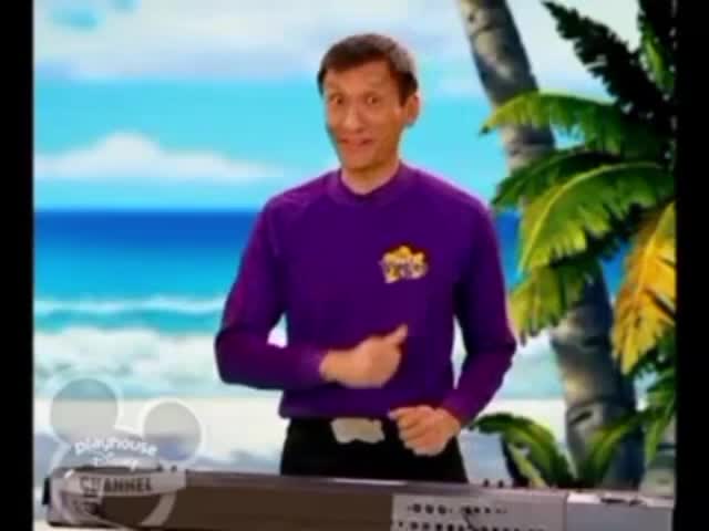 Wiggle y aprende - Murray y jeff pintando una playa