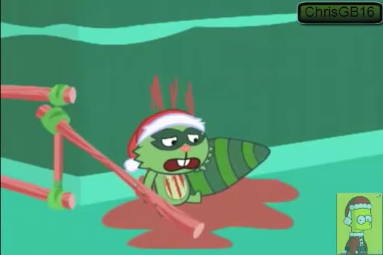 Happy Tree Friends Loquendo Especial de de Navidad : Navidad para pendejos