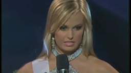 Miss Teen USA:South Carolina answers a question Miss Teen USA:South Carolina answers a question