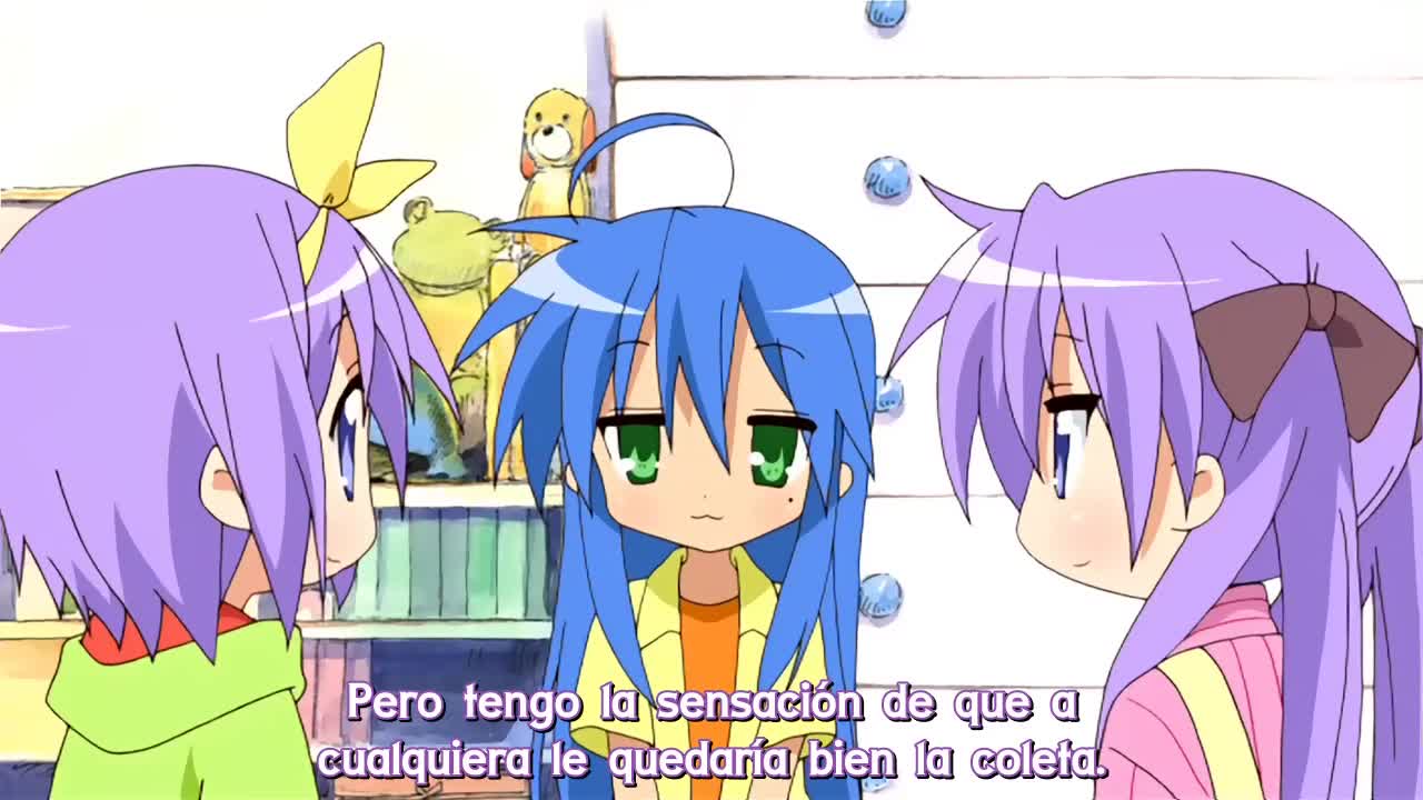 Lucky Star capitulo 3 sub español