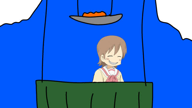 Anime Fangs 01 (Nichijou)