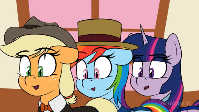 Pinkie in Ponyville Pinkie in Ponyville