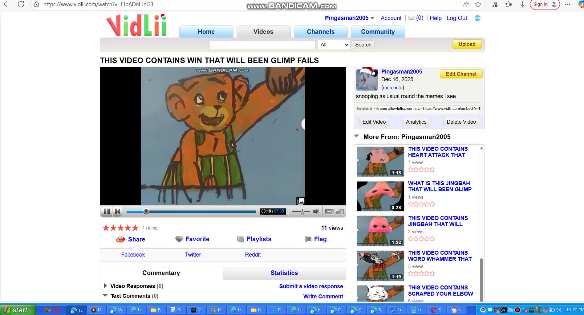 THIS VIDEO CONTAINS THAT WILL BEEN GLIMP FAILS VIDLII WALKTHROUGH