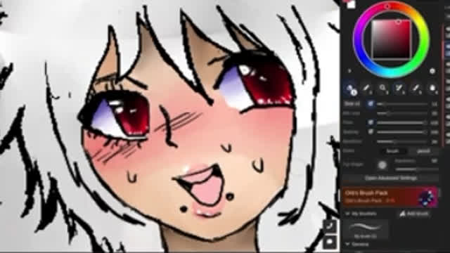 SpeedPaint of my Oc bunni ^_^