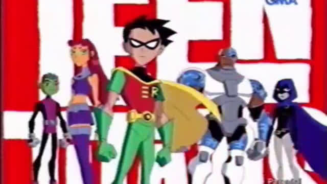 Teen Titans Opening on GMA 7 (2004) (MOCK) (REMASTERED)