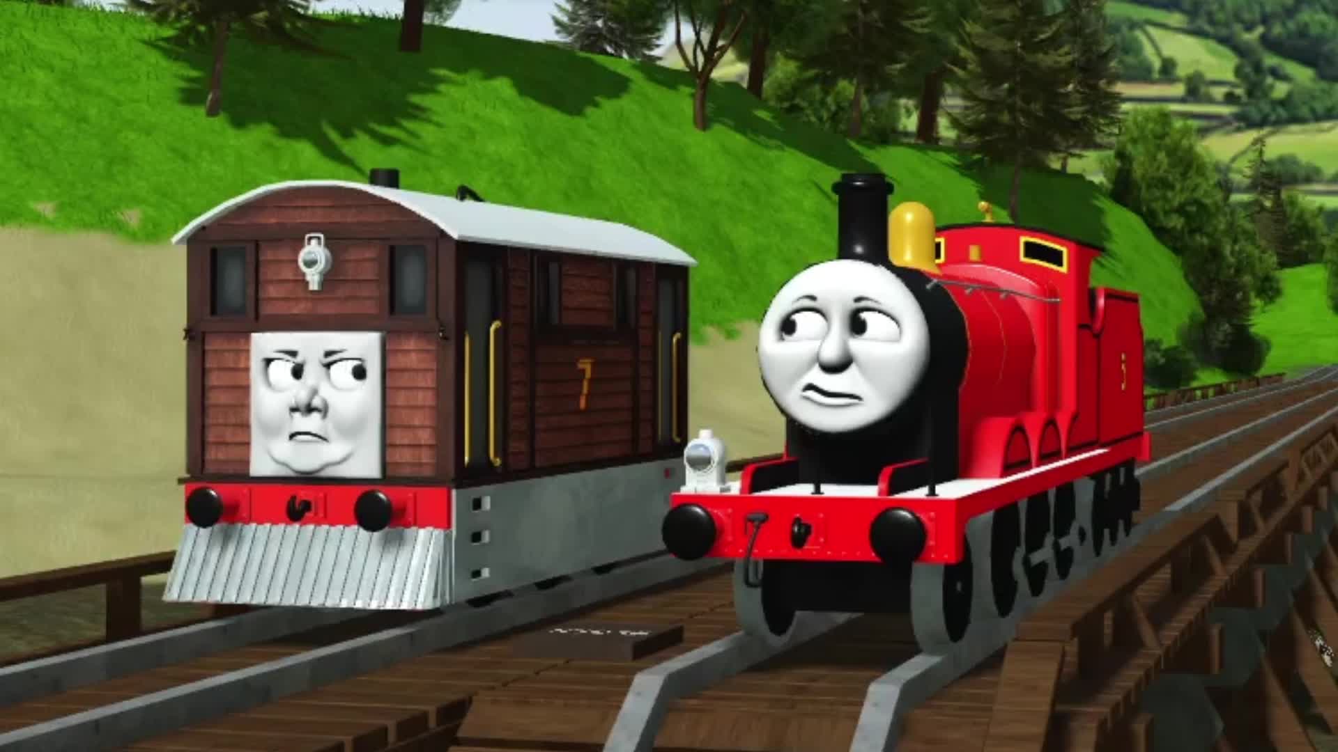 James and Toby's Ressing Cue Gordon's Accident (Sodor/Locos Online Remake)