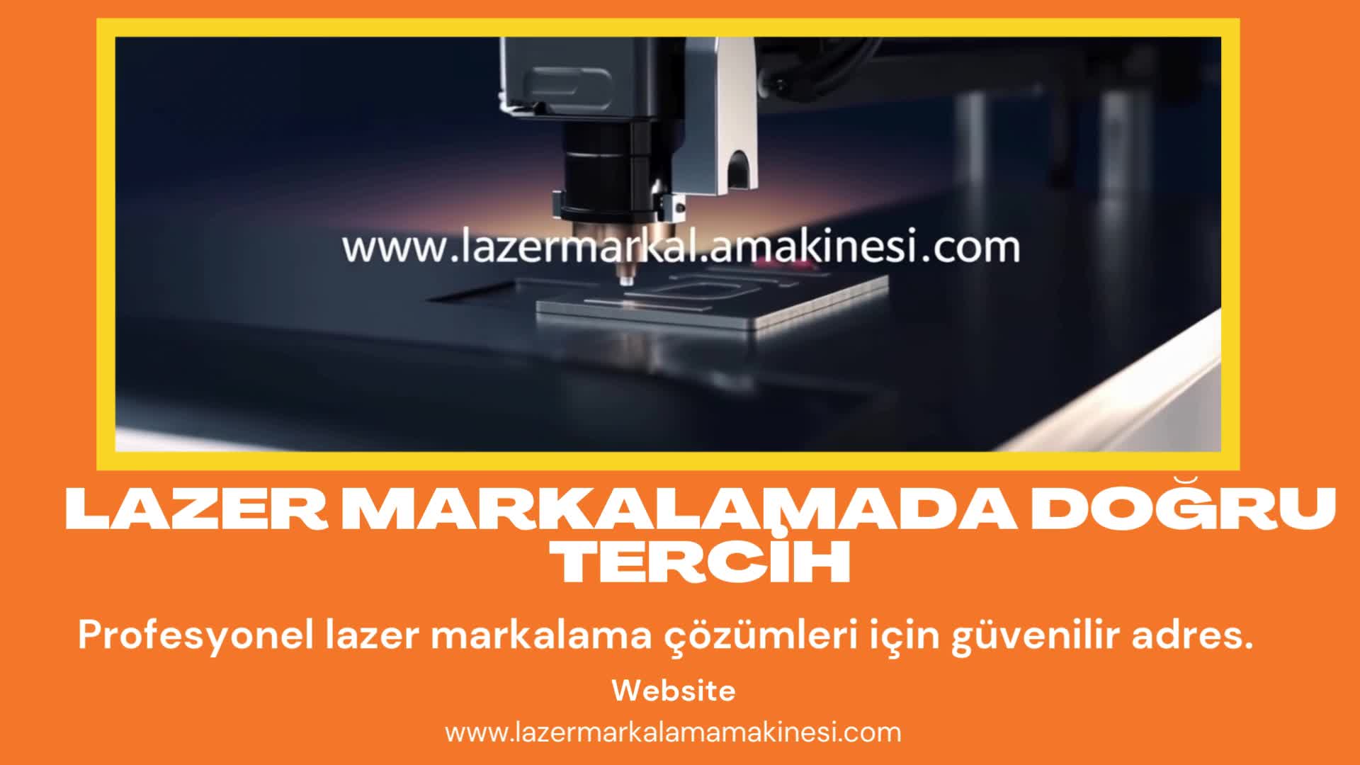 Lazer markalama makinesi