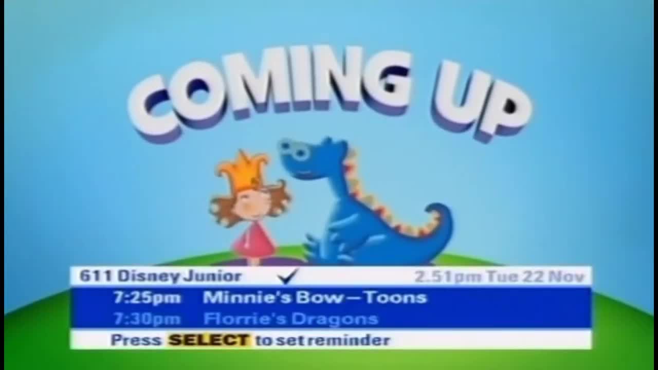 Disney Junior UK Florrie s Dragons and Henry Hugglemonster Coming Up and Now Bumpers (2011 and 2013)