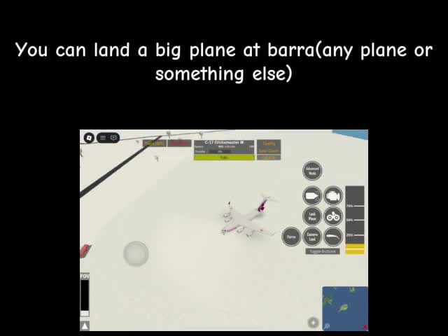 You can land every single plane on Barra | PTFS Video
