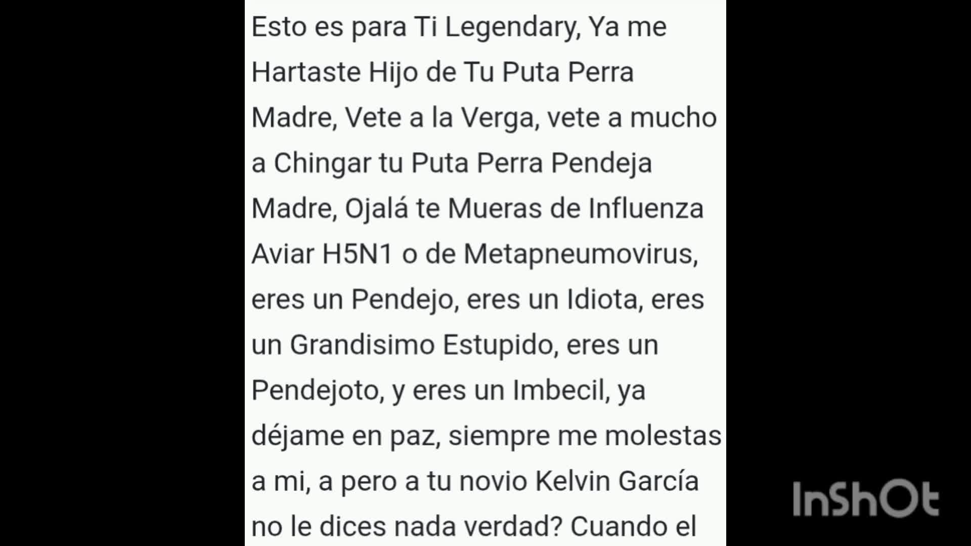 Texto para Legendary Grimes