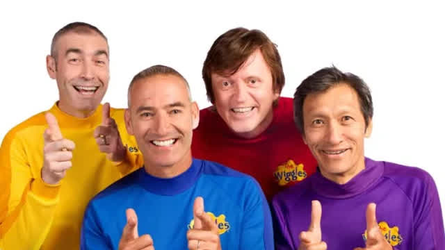 THE WIGGLES TURN THEMSELVES INTO RONALD MCDONALD BETTER KNOWN AS PENIS CLOWN BECAUSE THEY ARE GAY