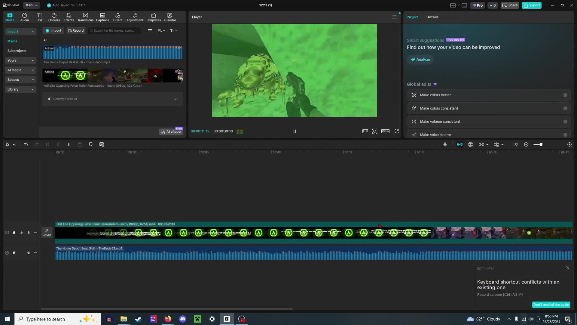 Half Life: Opposing Depot trailer