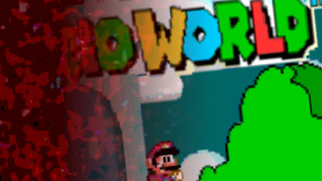 super cool mario world animation!! :D