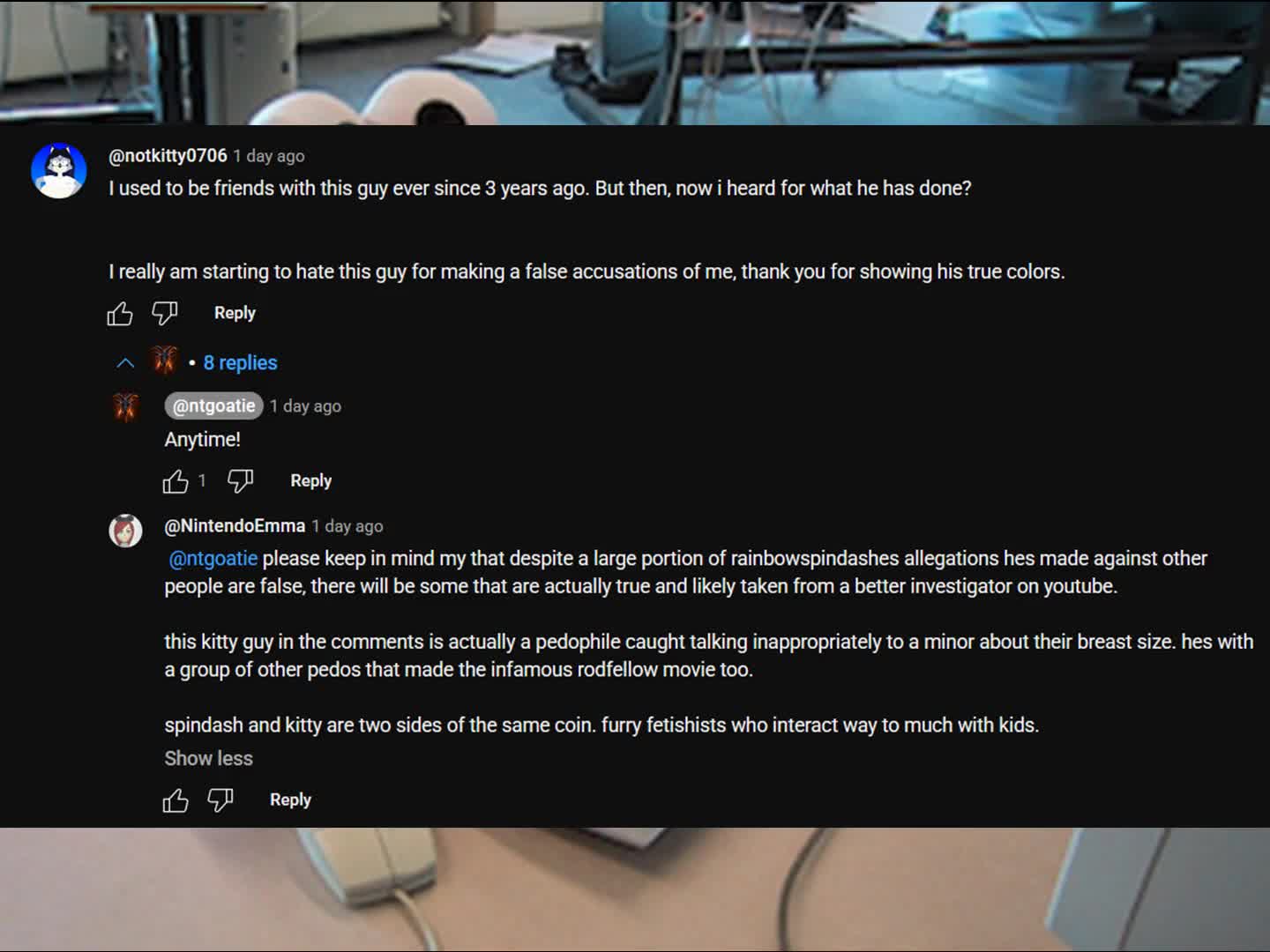 THE Omega King is defending Pedos now (mark romo/lynxboy0709/notkitty0706)