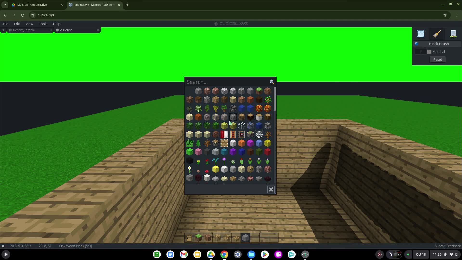 Minecraft schematic build tutorial