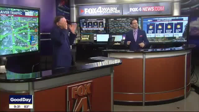 News bloopers: Fire alarm goes off in news