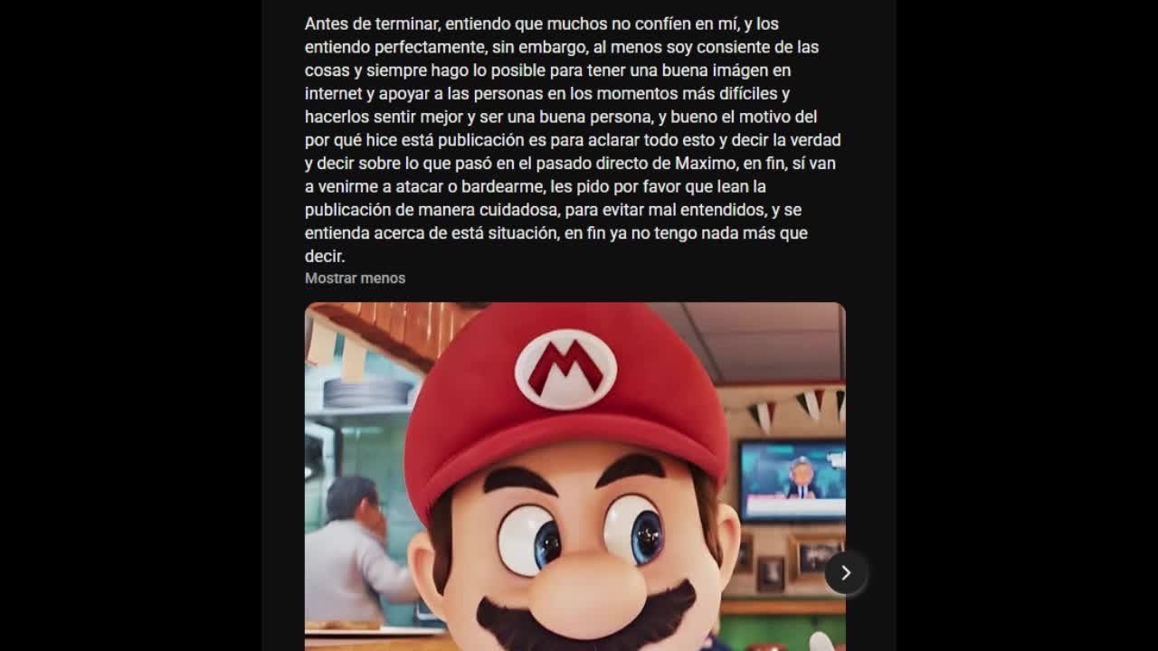 La contradicción garrafal de Mario Glitter Sunshine (respuesta a el en DESCRIPCIÓN) La contradicción garrafal de Mario Glitter Sunshine (respuesta a el en DESCRIPCIÓN)