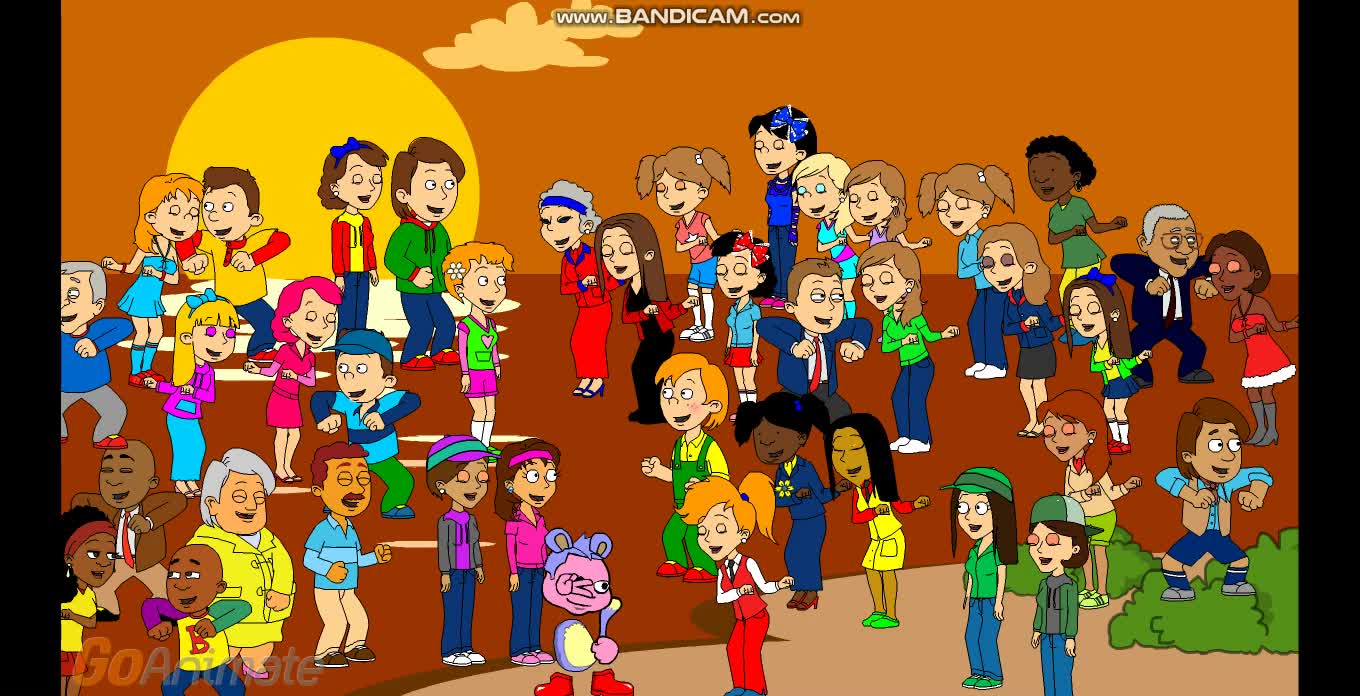 My All Characters (LKJAHF) Dancing in Dora Theme Song