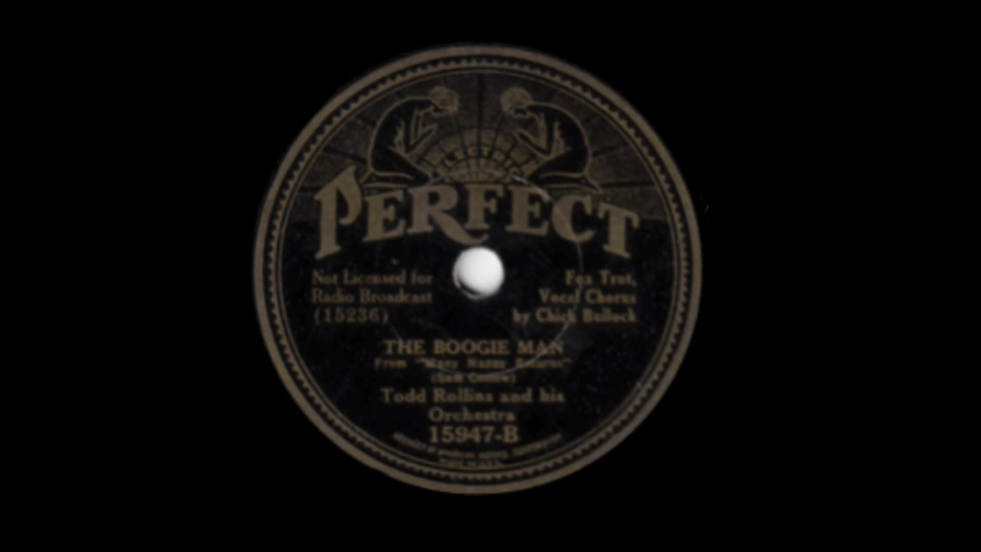The Boogie Man — Todd Rollins (Joe Haymes) And His Orchestra (1934)