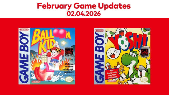 Balloon Kid for the Game Boy gets a Rerelease on the Nintendo Switch Online Service Shop this month