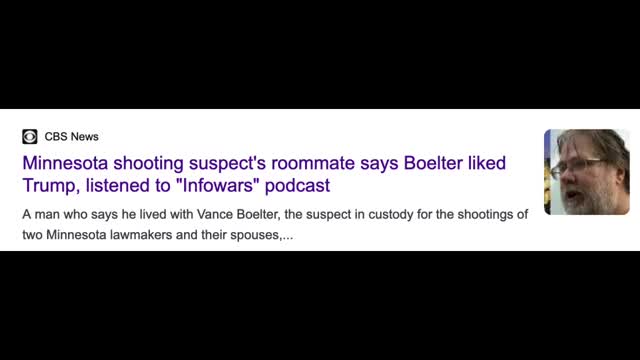 THE MINNESOTA ASSASSIN PSYOP! THE NEWS STORIES & THE CRISIS ACTORS GET MORE RIDICULOUS BY THE DAY!