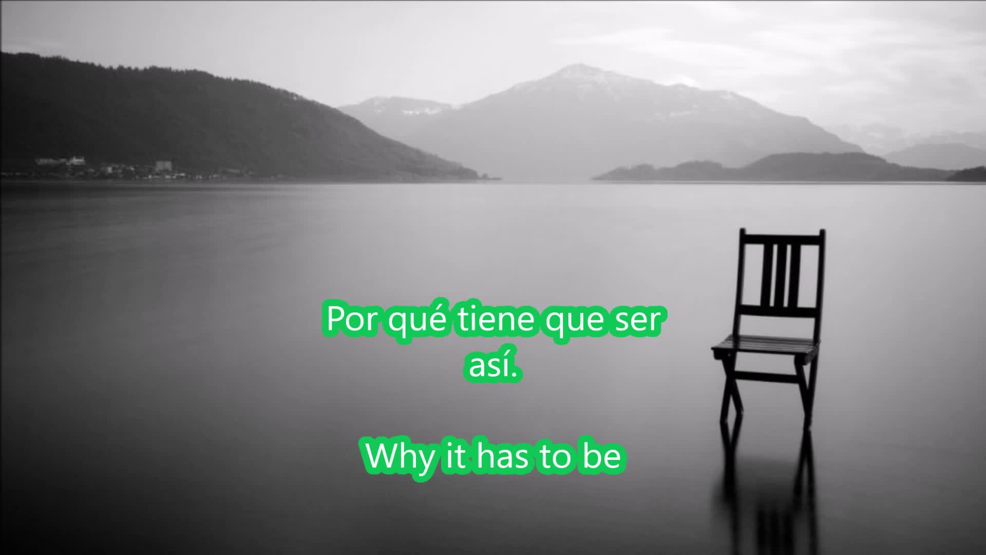 Blue Six: If You Turn Your Back On Love (Spanish English)