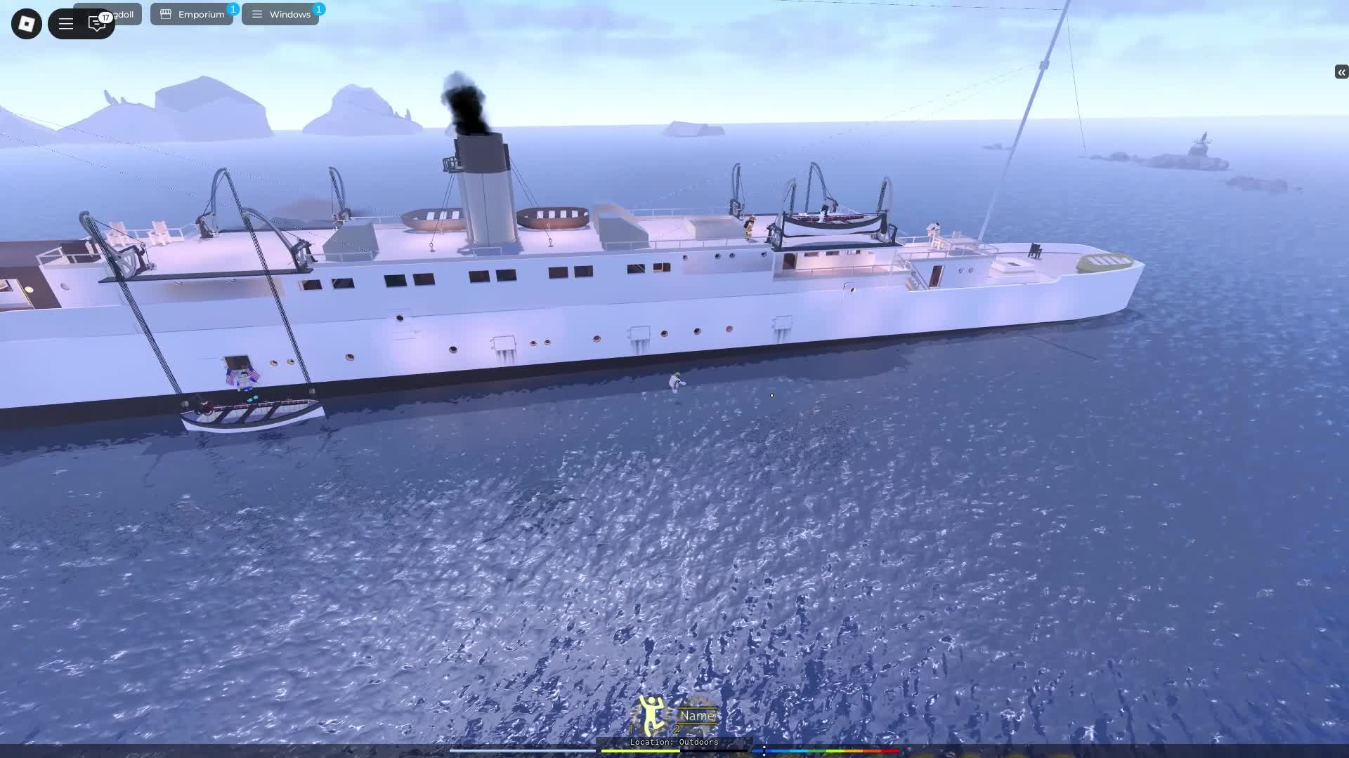 Roblox Sinking of Greyrock Part 1