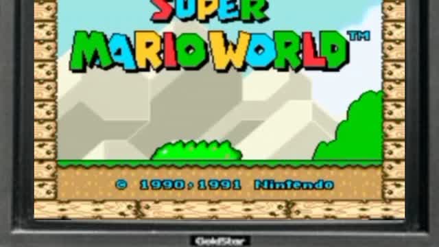 Super Mario World on GoldStar TV