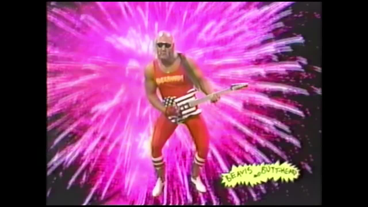 Beavis & Butthead Watch  Real American  Music Video _ Hulk Hogan