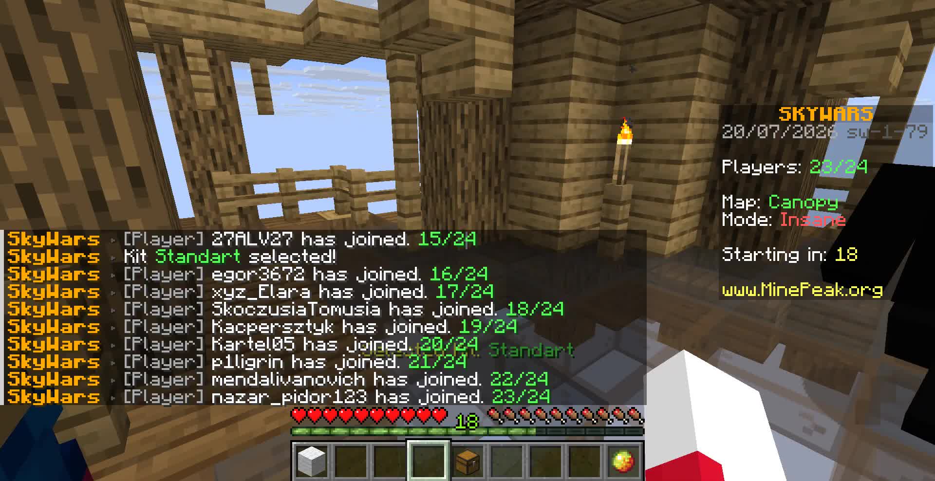 un regreso a skywars pero amargo en Minecraft un regreso a skywars pero amargo en Minecraft
