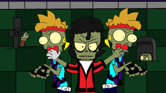 Plants Vs Zombies (2009): The Moonwalker comes at night (#5)