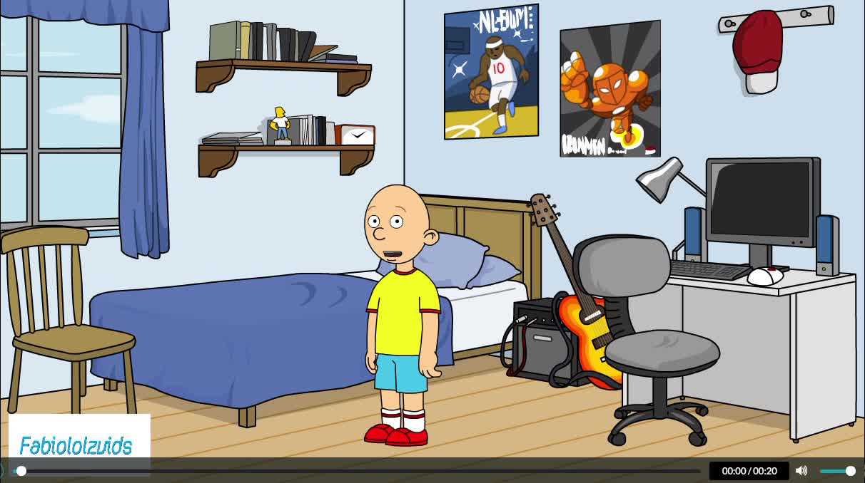 Caillou does something way more advanced