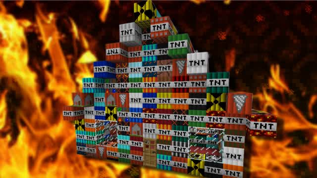 Minecraft - Mixed TNT House!