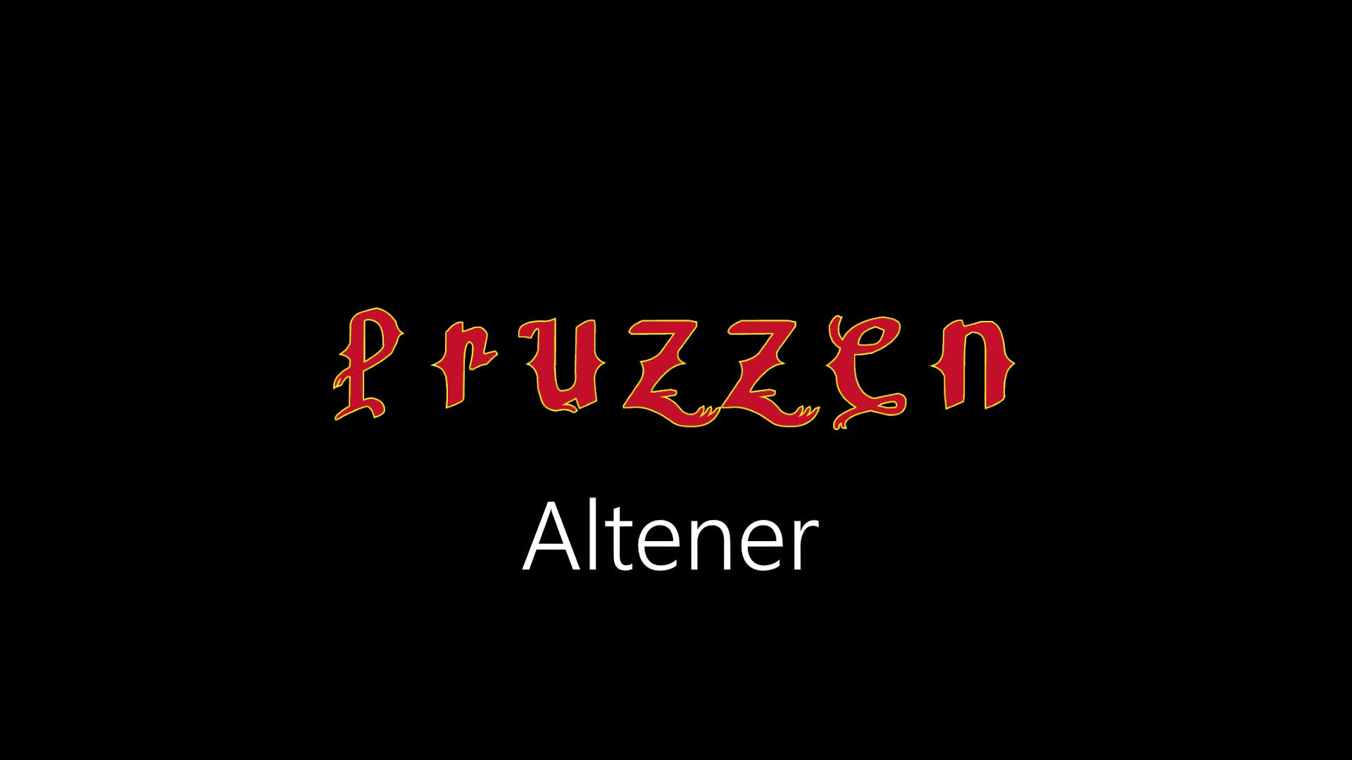 Pruzzen ¦ Altener (offizielles audio)