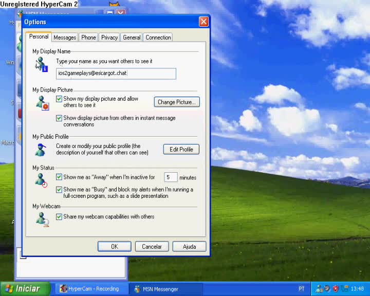 my msn messenger email