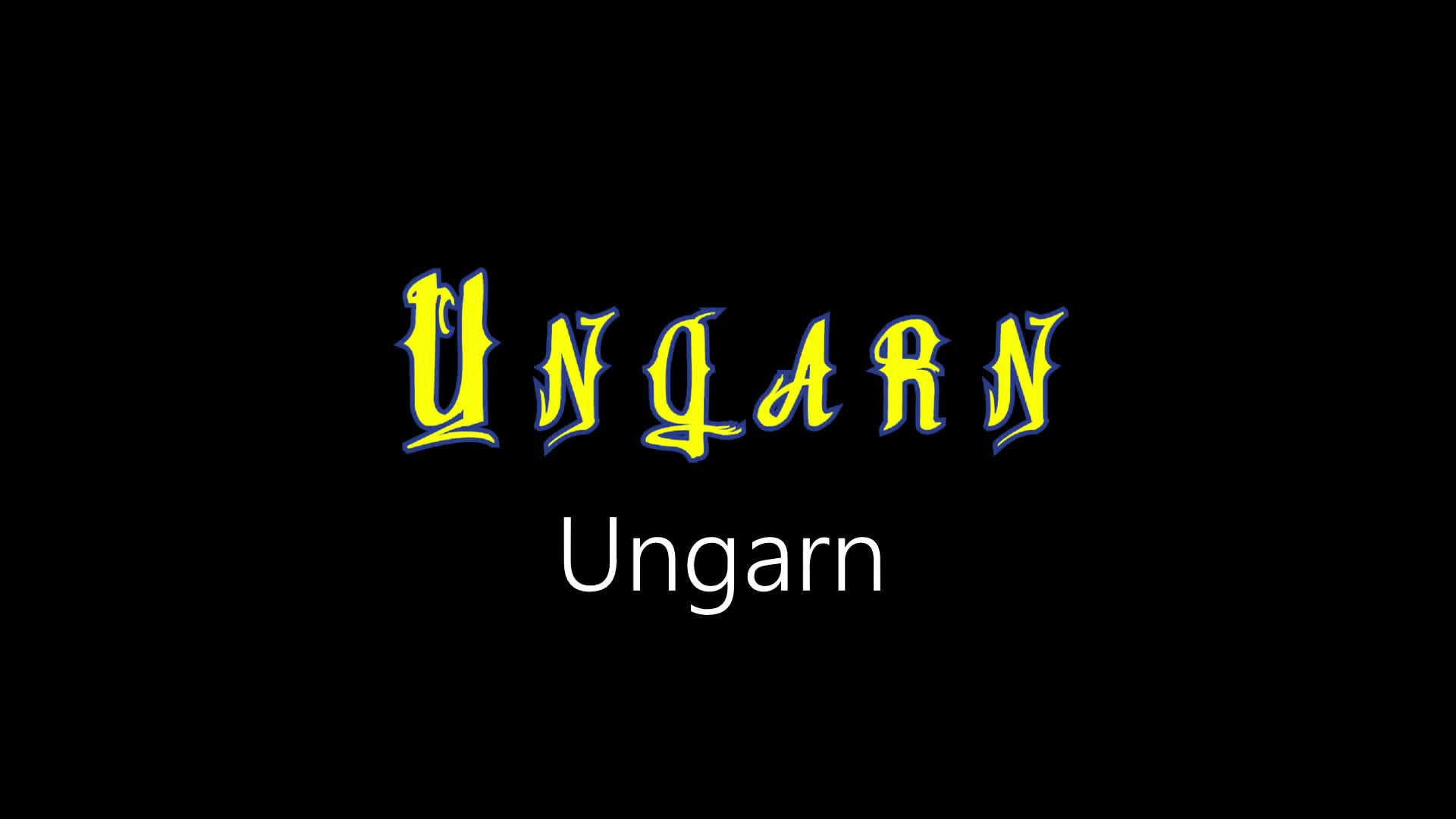 Ungarn ¦ Ungarn (offizielles audio)