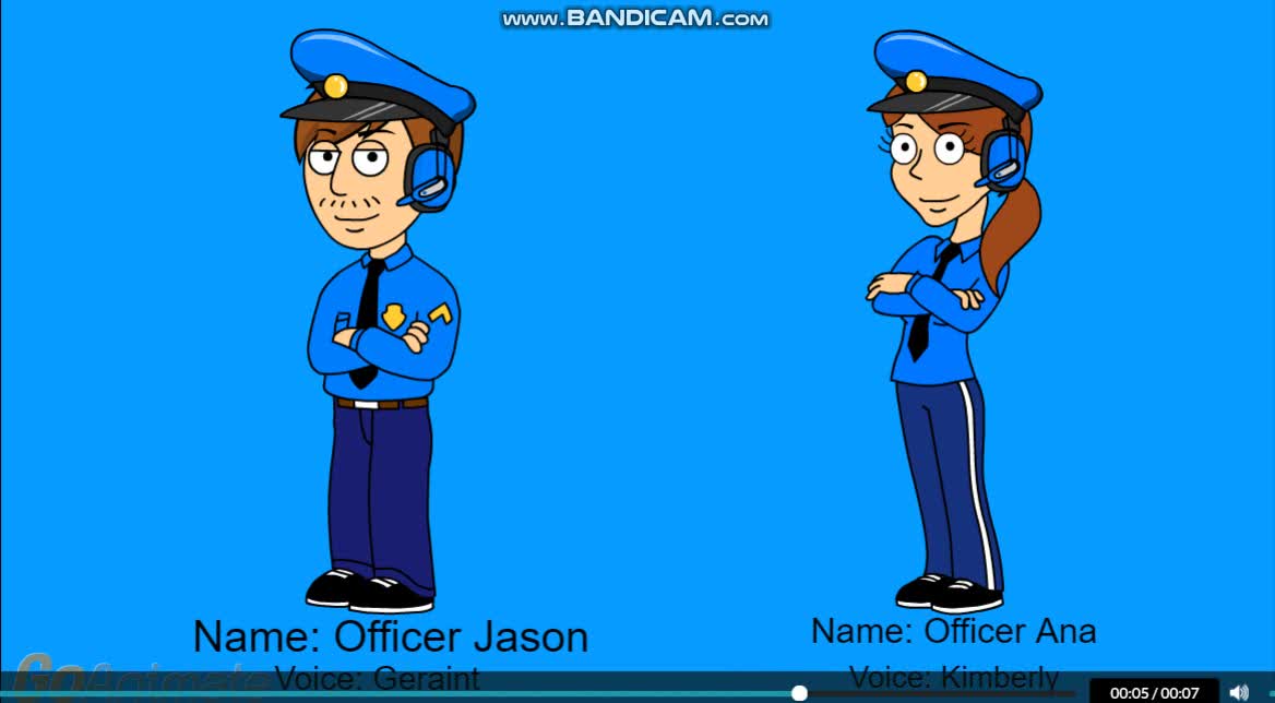 I Made My OC Police Officers (Reupload)